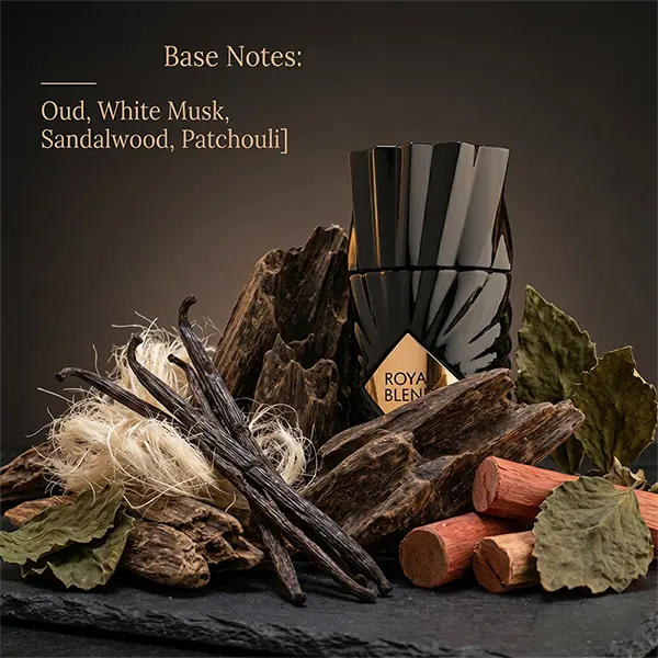 The oud and patchouli heart of French Avenue Royal Blend Nero unisex offers a sophisticated European sillage.